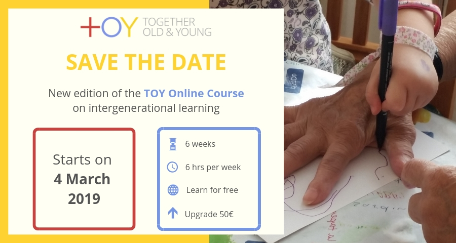 Register now for the TOY Online Course that starts on 4th March